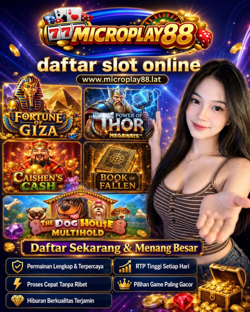 daftar slot online www.microplay88.lat